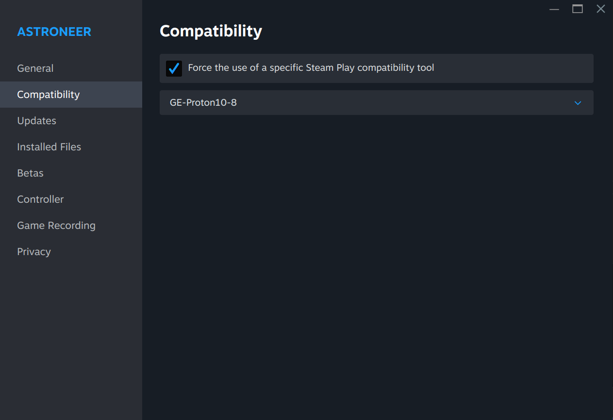 Compatibility Page